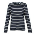 thumbnail image 1 of Regatta Womens Federica II Stripe Long-Sleeved T-Shirt, 1 of 5