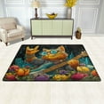 thumbnail image 3 of Area Rugs 36"x24" Indoor Non-Slip Wear Resistant Floor Mats Soft Large Carpets for Living Room Bedroom Home Decor Washable Rug Guitar Playing Cat, 3 of 7