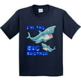 thumbnail image 3 of Inktastic I'm the Big Brother Shark Youth T-Shirt, 3 of 5