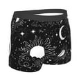 thumbnail image 3 of Disketp Crescent And Stars Men'S Boxer Briefs,Soft And Breathable Cotton Underwear With Comfortflex Waistband, 3 of 8