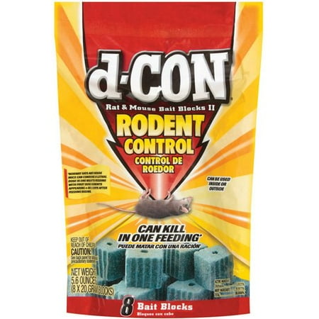 D-Con Rat & Mouse Baits, 8 ct