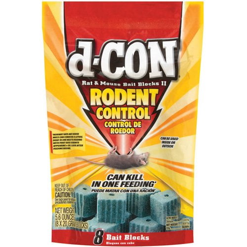 D Con Rat Mouse Baits 8 Ct Walmart Com Walmart Com