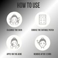 thumbnail image 7 of Hitworker 40pcs Hydrocolloid Pimple Patches - Salicylic Acid Acne Patches for Sensitive Skin, 7 of 7
