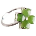 thumbnail image 1 of ZheElen Female Fashion Ring Personalized Opening Adjustable Rings Flower Jewelry Dressing Up Accessory for Party Daily Working, 1 of 6