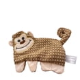 thumbnail image 2 of Pineapple Plush Dog Toy with Squeaker and Crinkle, Interactive Small Dog Toy for Play, Fun Squeaky Chew Toy for Pets(9.84*6.89in,Brown), 2 of 9
