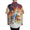 thumbnail image 2 of Star Wars 880892-xlarge Empire Strikes Back Poster Camp Shirt by Loungefly - Extra Large, 2 of 7