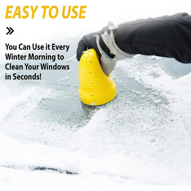 Portable Electric Car Snow Removal and Windshield Deicing Tool