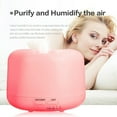 thumbnail image 5 of PGYONG 500ml Premium Essential Oil Diffuser with Remote Control 5 In 1 Aromatherapy Fragrant Oil Humidifier Vaporizer Timer and Auto-off Small Appliance White, 5 of 9