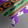 thumbnail image 3 of Halloween Striped Icons Pattern Rectangle Tablecloth 60"x84",Waterproof Polyester Rectangle Table Cloth, Wipeable Spillproof Polyester Tablecloth for Dining, Camping, Indoor and Outdoor, 3 of 5