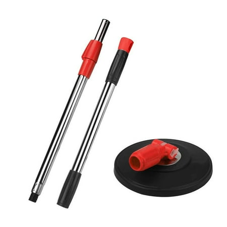 

suidie Spin Mop Pole Handle Replacement for Floor 360 Degrees Rotating Cleaning Tool