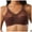Coffee, variant on Odeerbi Lace Bras for Women 2025 No Underwire Sexy Transparent Without Sponge Underwear Blue