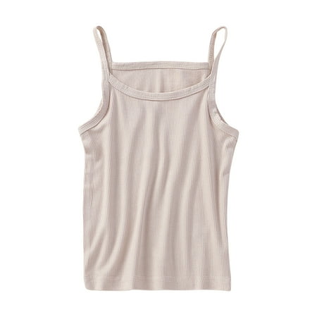 

GERsome Girls Flowy Tank Tops Sleeveless Crew Neck Casual Shirts Loose Fitting Blouses