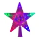 thumbnail image 1 of Estrella Fugaz Punta De Arbol Navideño Luzled Plástico 20cm Color Multicolor Snowman, 1 of 4