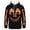 Black1, variant on Mens Halloween Sweatshirt Hoodie Halloween Hoodie for Men 3D Skeleton Rib Cage Spine Scary Pullover Hooded Sweatshirt Party Top Black1 3XL