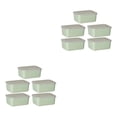 thumbnail image 4 of Recipientes de plástico transparentes Naiovety para alimentario tapa hermética Verde 5 uds, 4 of 6