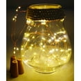 thumbnail image 2 of Wine Bottle Cork Shaped String Light 20 LED Night Fairy Light Lamp Xmas (Red), 2 of 8