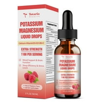 Totaria Potassium Magnesium Liquid Drops - Supports General Wellness and Muscle Health - 2 FL OZ/60 ML