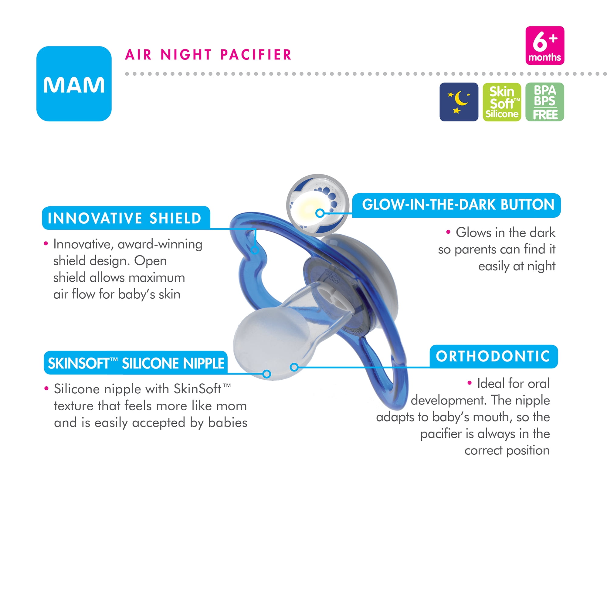 mam air soother 6 months