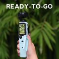 thumbnail image 2 of DJI Pocket 3 Silicone Protection Kit: Blue Camera Body Cover, Lens Guard, Screen Protector, 1/4 Threaded Handle Sleeve, Battery Handle Case, Microphone Shield & Anti-Loss Strap – Complete Gimbal, 2 of 6