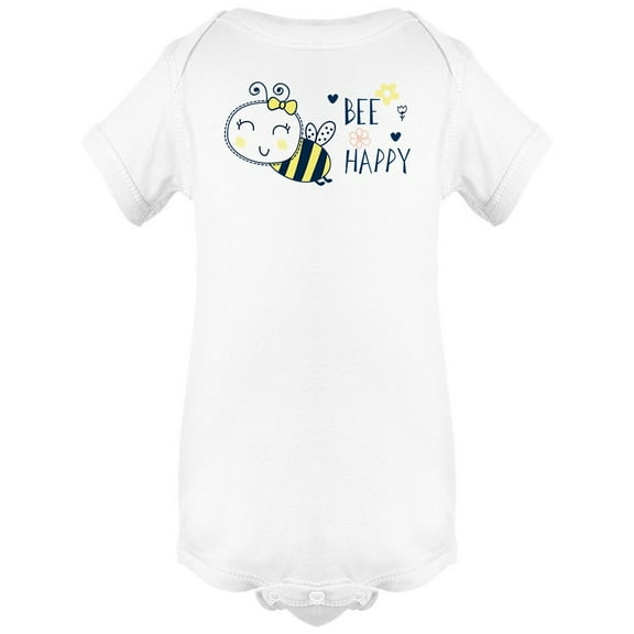 Happy Little Bee Bodysuit Infant -Image by Shutterstock,  Newborn