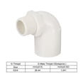 thumbnail image 2 of Adaptador de Codo de Agua de PVC Uxcell G3/4 Rosca Macho 32mm ID, Blanco, 2 of 5
