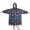 Dark Blue Sun, variant on Wearable Oversized Blanket,Dark Blue Sun Moon Star Eye Planet Pattern Wearable Blanket Hoodie for Adults,Cozy Hooded Blankets with Super Pockets,Super Warm Fuzzy Pullover for Women & Men
