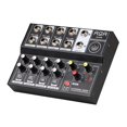 thumbnail image 3 of mezclador de audio,máquina mezcladora mezcladora de 8 canales amplificador efectos usb,Micrófono mezclador de efectos micrófono amplificador de sonido,Mezclador de audio Mezclador compacto Hugo mezclador de audio, 3 of 10