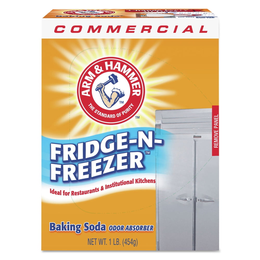 Case of 12 Fridge-n-Freezer Pack Baking Soda Powder, Unscented