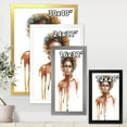 thumbnail image 4 of Designart 'Portrait of Afro American Woman XIII' Modern Framed Art Print, 4 of 4