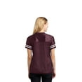 thumbnail image 2 of Ladies Football Replica Jersey Color Maroon/White X-Small Size, 2 of 10