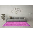 thumbnail image 3 of Ahgly Company Indoor Rectangle Abstract Pink Modern Area Rugs, 2' x 5', 3 of 4