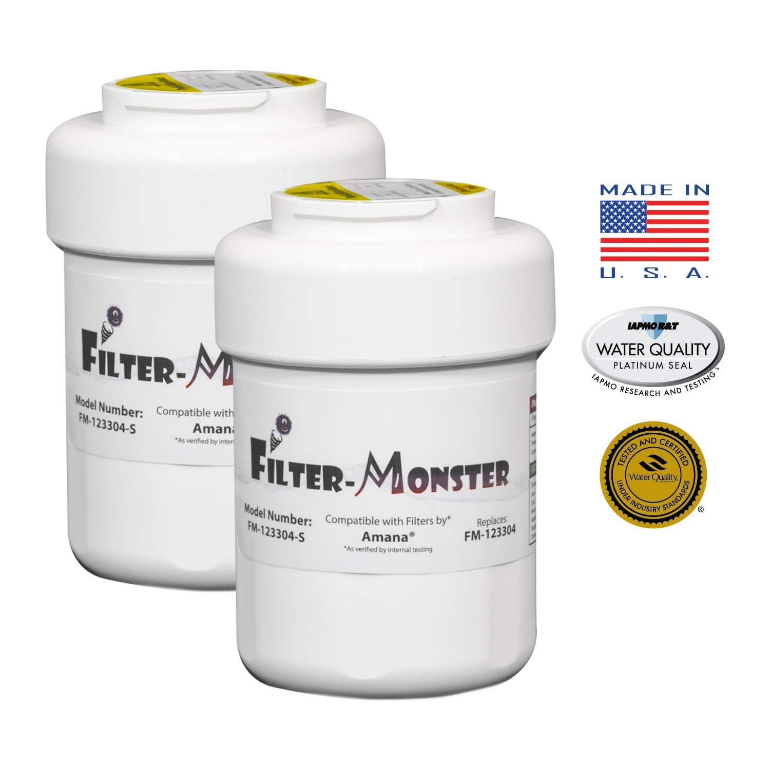 NSF 42, 53, 401 Replacement for Amana 12527304 Refrigerator Water