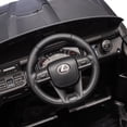 thumbnail image 3 of 24V Ride On Car for Big Kids, Officially Licensed Lexus LX600 2 Seater Electric Car for Kids, Ride On Cars with Remote Control, Battery Powered Riding Toy for Boys & Girls Ages 3–7 Black, 3 of 10