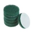 thumbnail image 1 of Paquete de 6 cepillos de poder para taladro de 3 pulgadas, almohadillas de fregado de 180-240 grano para limpieza del hogar, 1 of 6