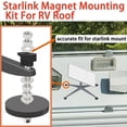 thumbnail image 4 of Soporte de techo magnético para Starlink de 80 kg, compatible con coche/autocaravana, 4 of 5