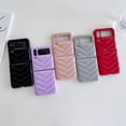 thumbnail image 2 of Puffer Case Compatible With Samsung Galaxy Z Flip 4, Soft Touch Puffer Jacket Pu Leather Shockproof Cover, 2 of 5