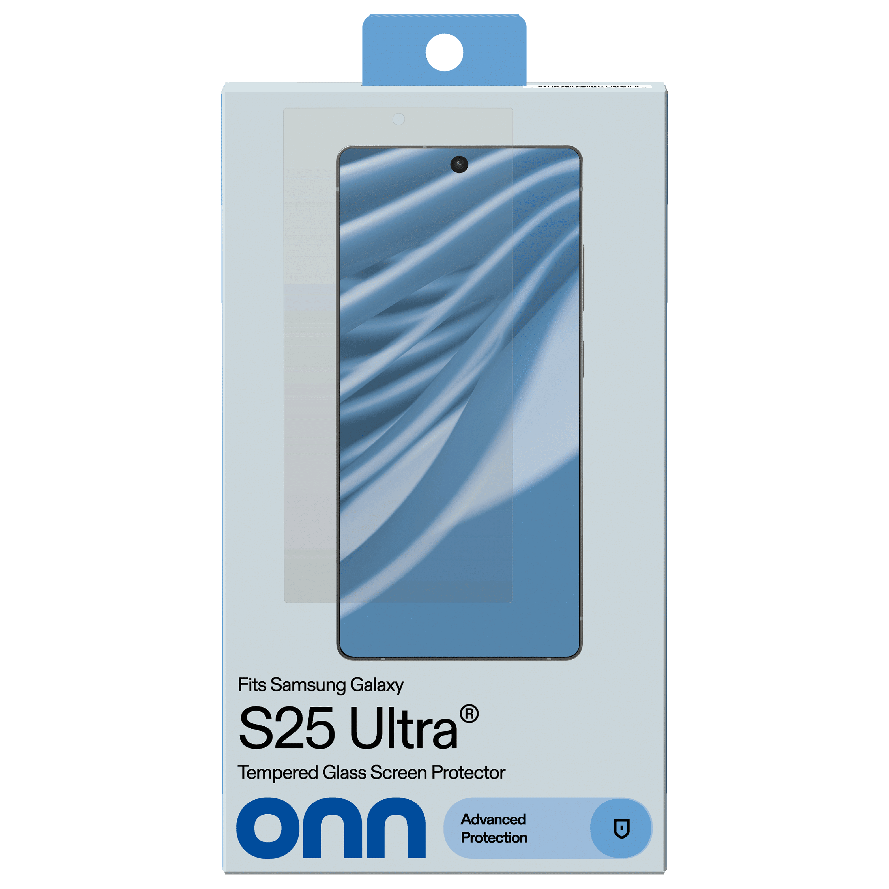 onn Glass Screen Protector for Samsung Galaxy S25 Ultra with Easy Application Box
