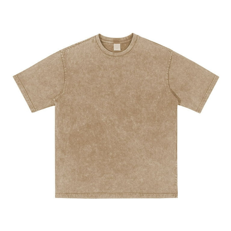 Vintage Washed Heavyweight Short Sleeve Oversize Cotton T