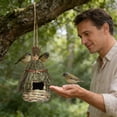 thumbnail image 3 of Handmade Natural Garden Bird Nesting Shelter Outdoor Hanging Habitat for Small Birds Sleeping Roosting Versatile Friendly, 3 of 3