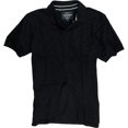 thumbnail image 1 of Ecko Unltd. Polo de rugby con rinoceronte bordado en la sisa para hombre, negro, extra pequeño, 1 of 1