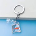 thumbnail image 1 of YUANOU 3D Nouveauté Résine Transparent Sac à Poissons Enfants Adultes Porte-Clés Hommes Femmes Réaliste(3), 1 of 7