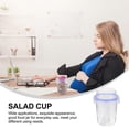 thumbnail image 2 of 2pcs Overnight Oats Containers Double Layer Overnight Oats Jars Breakfast Salad Cup, 2 of 3