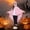 Pink, variant on Helii Bat Wing Hooded Cape for Youth Teens Soft Drapable Lightweight Open Front Poncho Cloak with Pointed Ears and Jagged Hem Halloween Party Dress Up Role Play Wear Black Pink