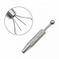 ACDANC Piercing Ball Grabber Tool Pick Up Tool with 4 Prongs Holder Claw Tweezer for Small Parts Pickup IC Chips Gems Prong Tweezer Jewelry