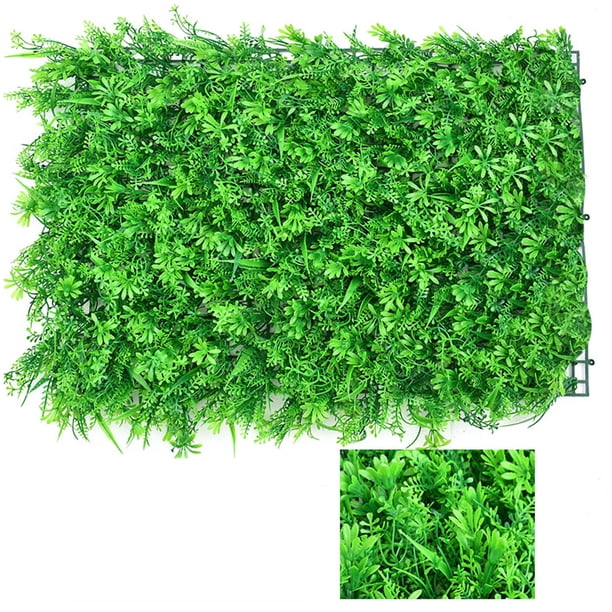 Decoración del hogar, decoración de habitaciones, pared de plantas verdes, simulación de plantas, fondo interior de sala de estar, pared de flores, pared verde colgante, césped falso de plástico, vall