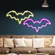 thumbnail image 5 of Luces de Halloween con forma de murciélagos. Luces LED con pilas para decoración interior y exterior. Perfectas para fiestas de Halloween y para crear ambiente, 5 of 6