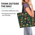 thumbnail image 2 of Naloa Hawaiian Tribal Mask Tote Bag for Women Large Capacity Shoulder Bag for College Work Travel Shopping, 2 of 8