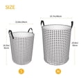 thumbnail image 4 of Uemuo Airplane Pattern Circular Laundry Hamper Basket with handles,Collapsible laundry basket,Large capacity laundry hamper,Laundry Organizer-Small, 4 of 8