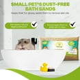 thumbnail image 6 of Hamster or Gerbil Bathing Sand - All Natural Small Animal Pet Litter - 12 lbs, 6 of 7