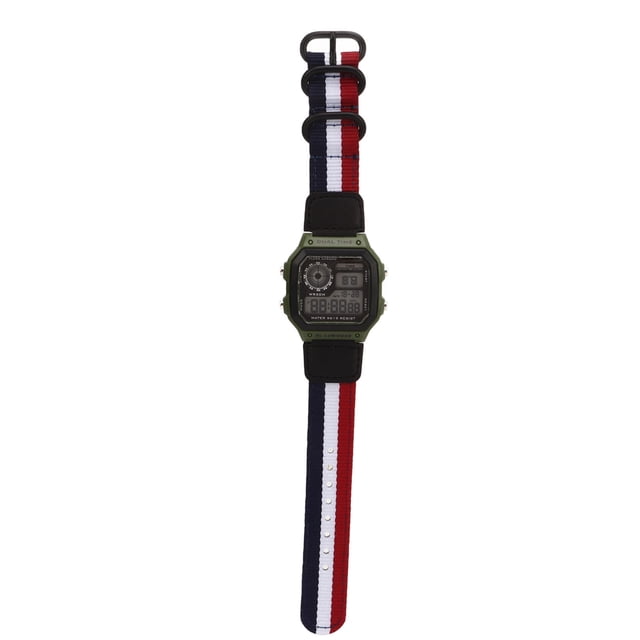 Reloj deportivo digital espejo de resina acrílica reloj para exteriores WR30M resistente al agua retro para estudiantes para uso diario ANGGREK Otros